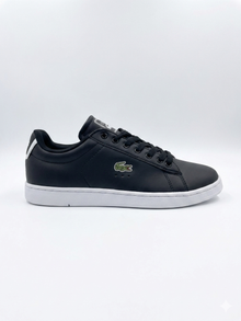 LACOSTE MEN'S POWERCOURT 2.0 LEATHER TRAINERS