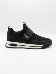 Hugo Boss Slip-On Sneakers with Velcro Strap