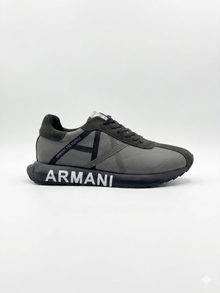 Armani Exchange Black Sneakers